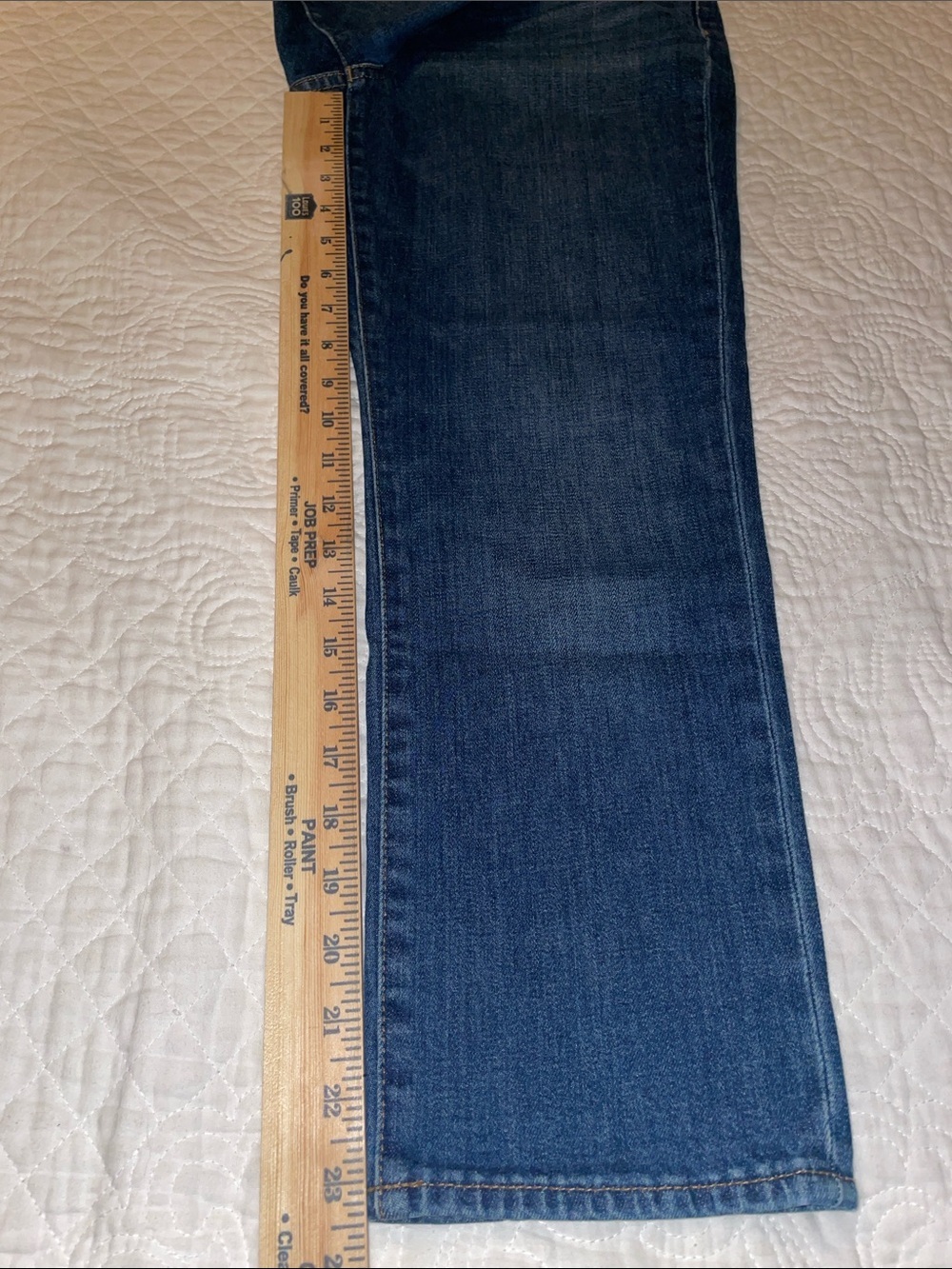 Madewell Button Fly Dark Wash The Perfect Vintage Crop Jeans. Size 26 - Picture 10 of 13